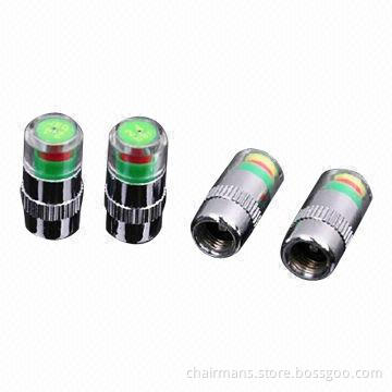 Automobile/Visual Tire Pressure Warning Caps with 2.4cm Height, High-precision, Imported Material